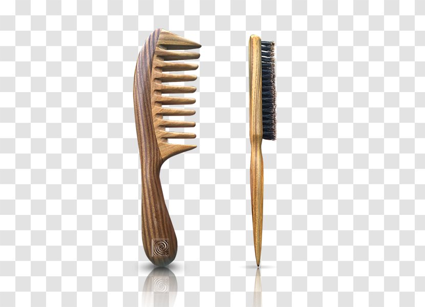 Comb Brush Afro-textured Hair Rattail - Afrotextured Transparent PNG