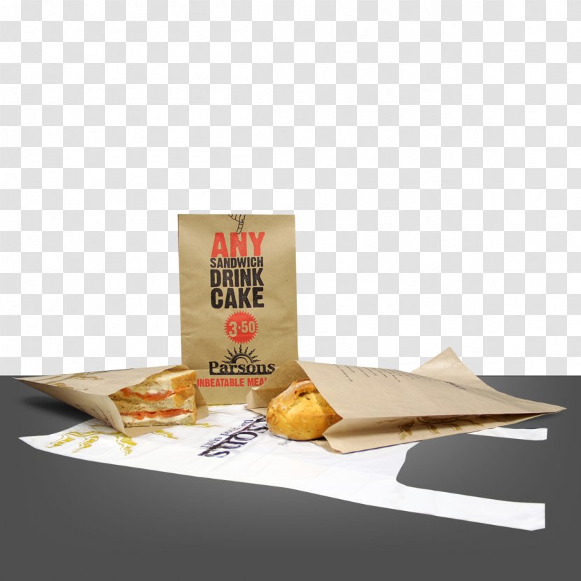 Kraft Paper Packaging And Labeling Bag Box - Greaseproof Transparent PNG
