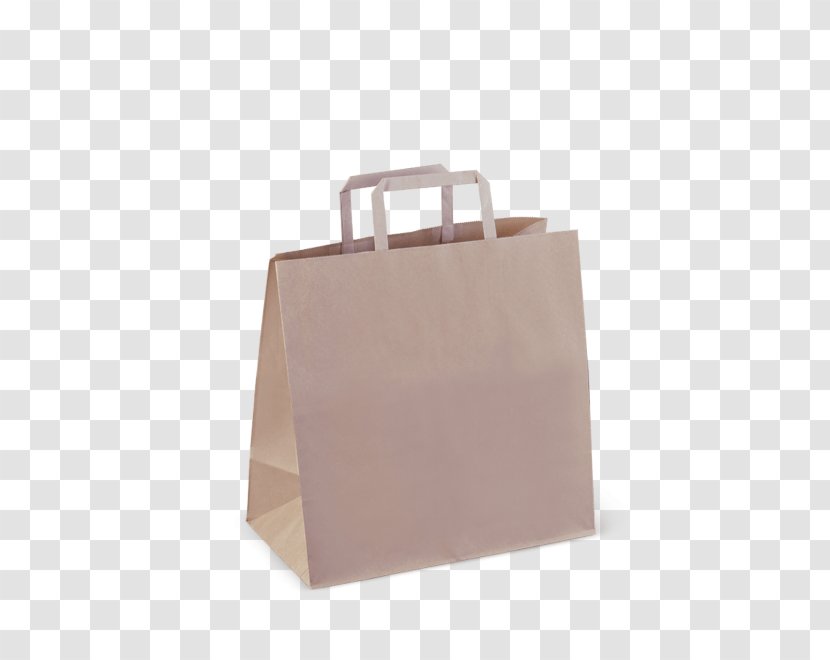 Paper Bag Handbag Kraft - Beige - Carry Transparent PNG