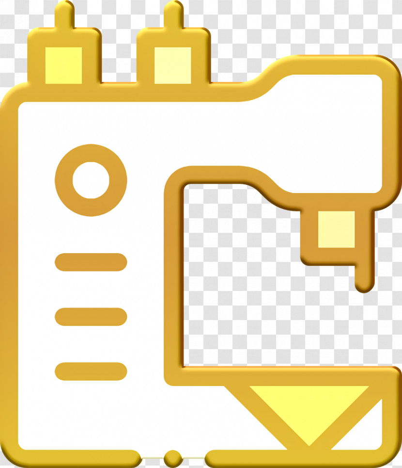 Sew Icon Home Stuff Icon Sewing Machine Icon Transparent PNG