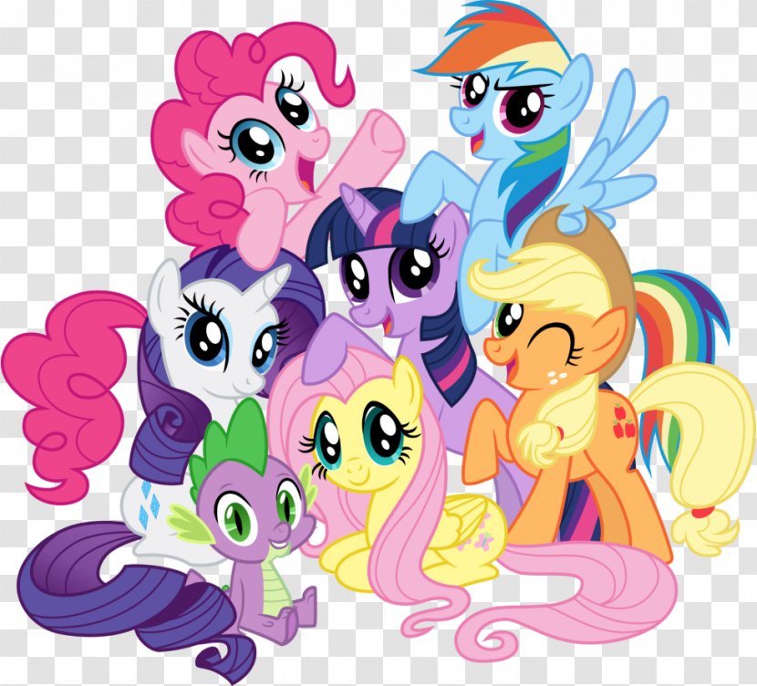 Pony Rainbow Dash Pinkie Pie Rarity Applejack - My Little Friendship Is Magic Transparent PNG