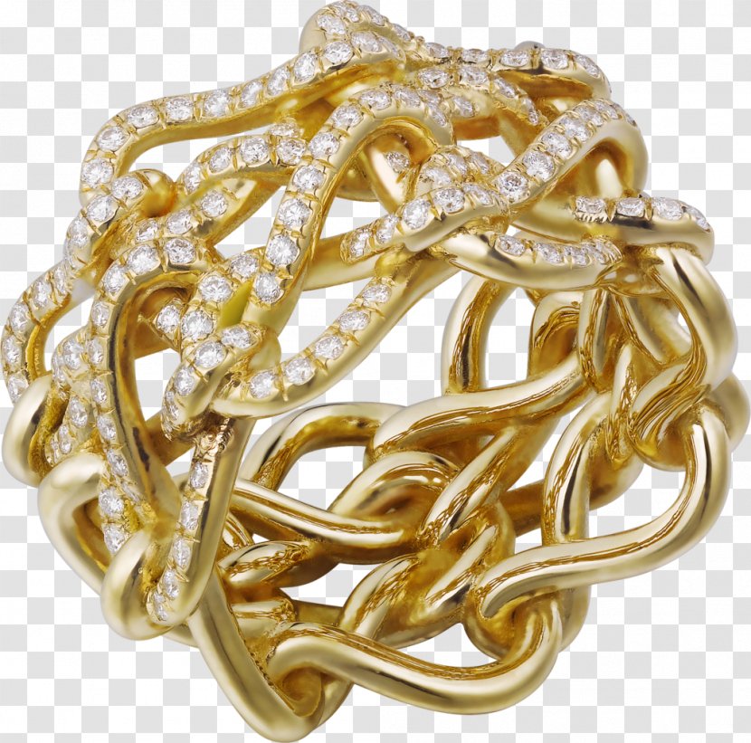 Ring Gold Carat Brilliant Diamond - Jewelery Transparent PNG