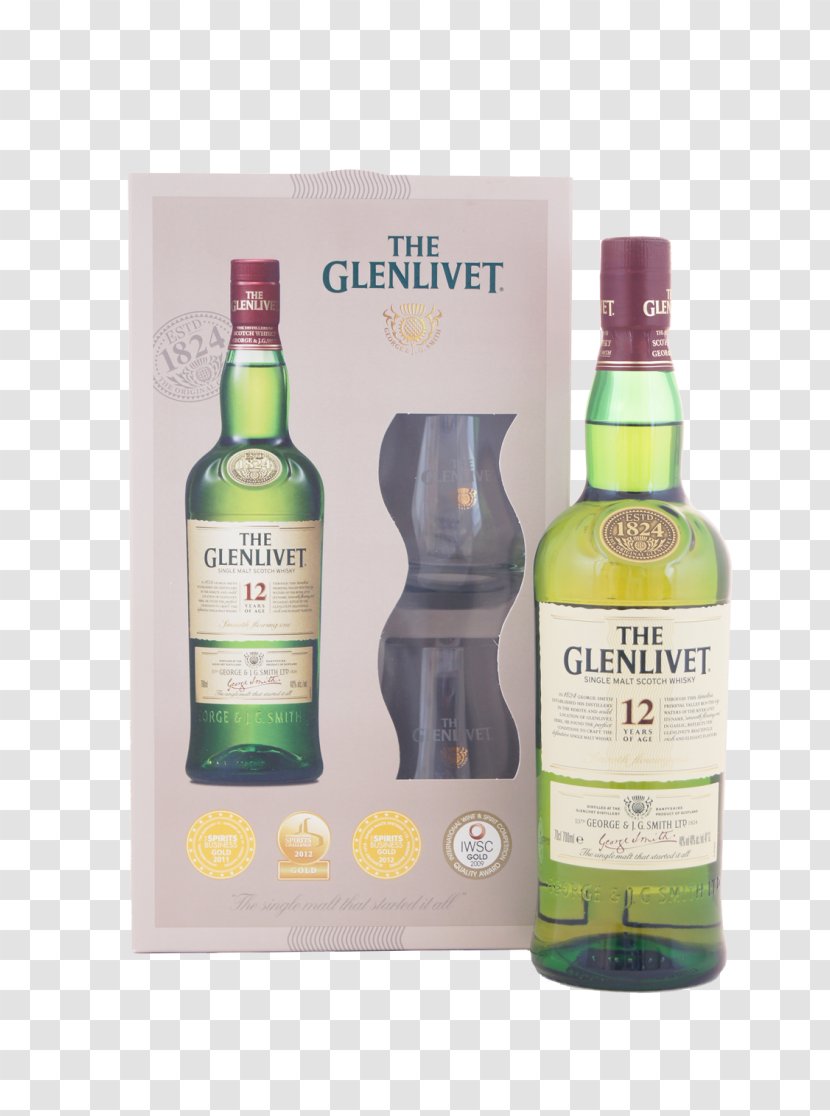 Liqueur The Glenlivet Distillery Whiskey Speyside Single Malt Aberlour - Bourbon Transparent PNG