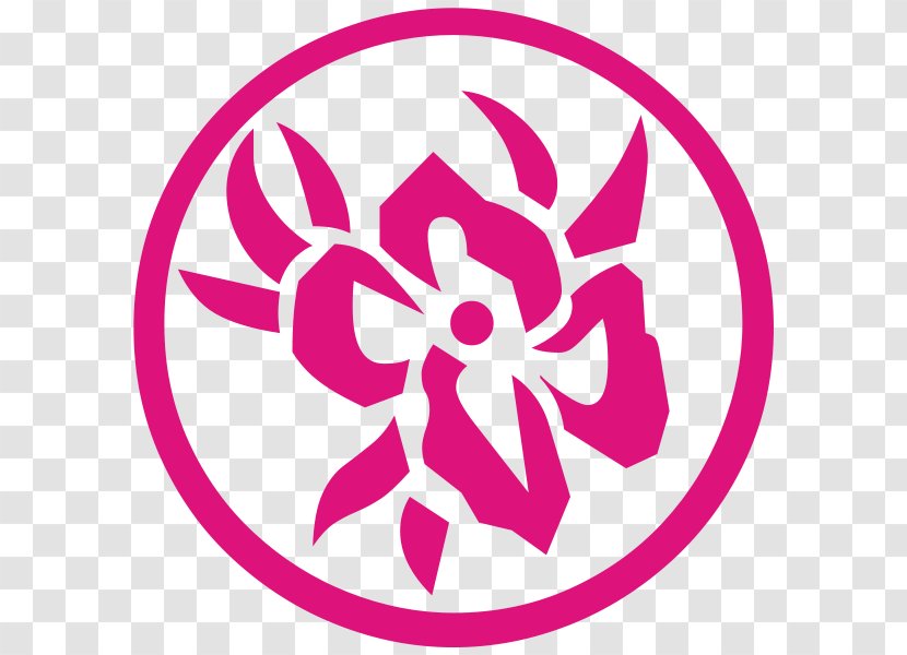 Petal Cut Flowers Logo Clip Art - Symmetry - Ring Of Transparent PNG