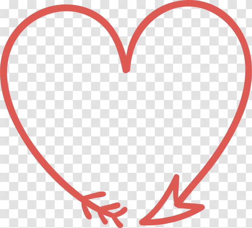 Heart Arrow Icon - Cartoon - Hearts Transparent PNG