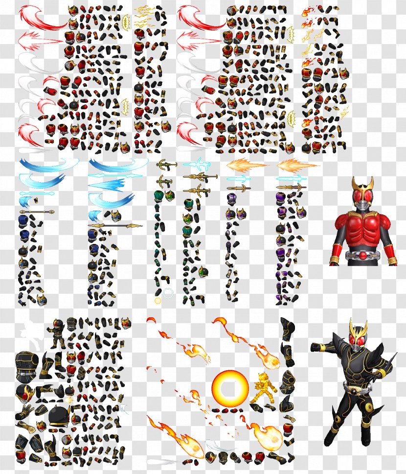 All Kamen Rider: Rider Generation Series Sprite Graphic Design Transparent PNG