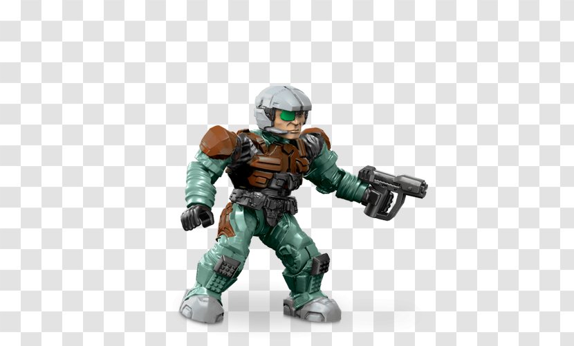 Halo 3: ODST Mega Brands Factions Of Space Marine Army - Action Figure - Lego Minifigure Transparent PNG