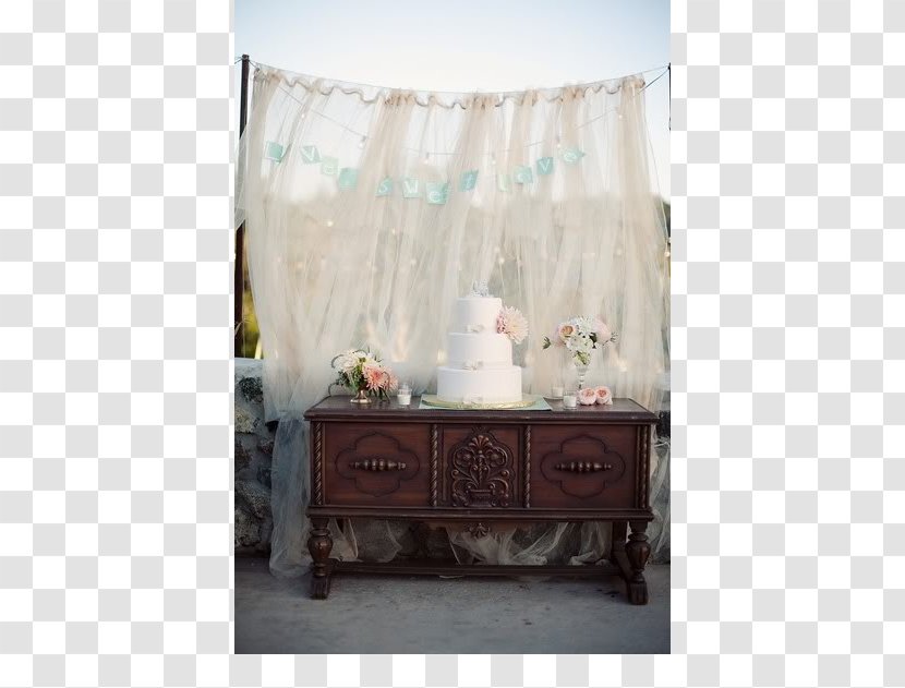 Wedding Cake Table Curtain Party - Backdrop Transparent PNG