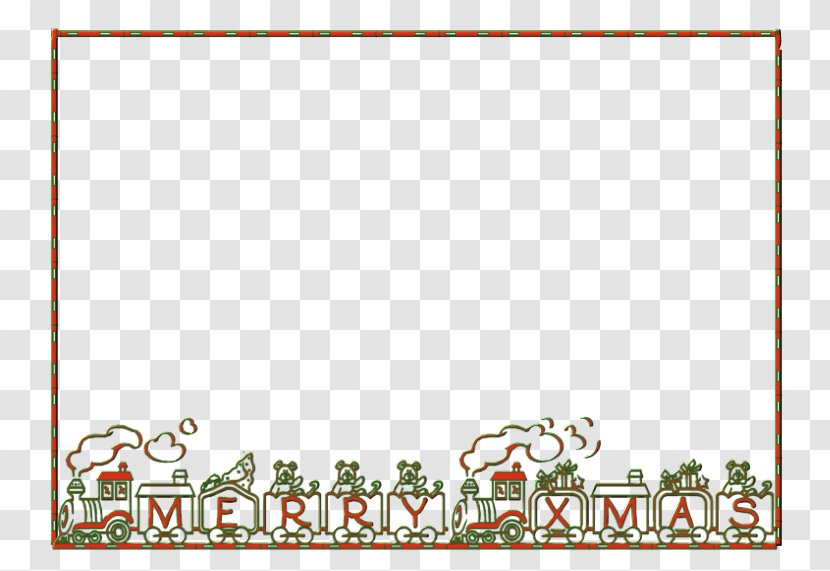 Picture Frames Christmas Ornament Pattern - Standard Test Image - Xmas Frame Transparent PNG