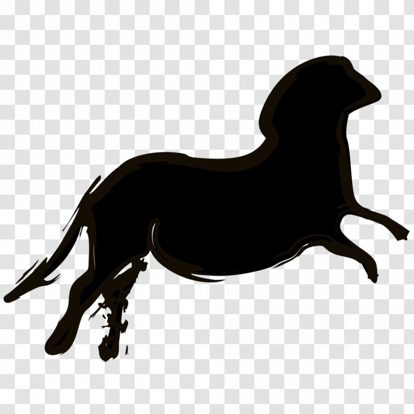 Dog Mustang Horses Of Myth Horse Racing Jockey - Silhouette Transparent PNG