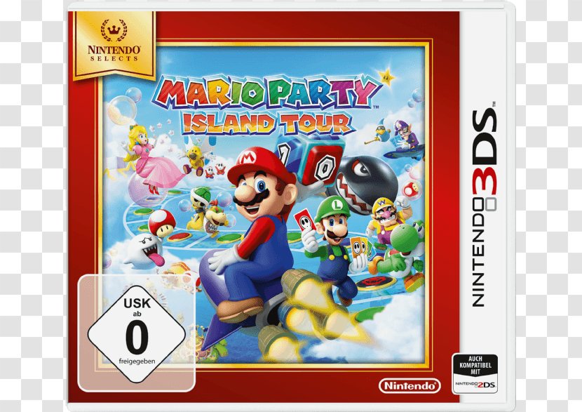 Mario Party: Island Tour The Top 100 Party Star Rush DS Nintendo 3DS - 3ds Transparent PNG
