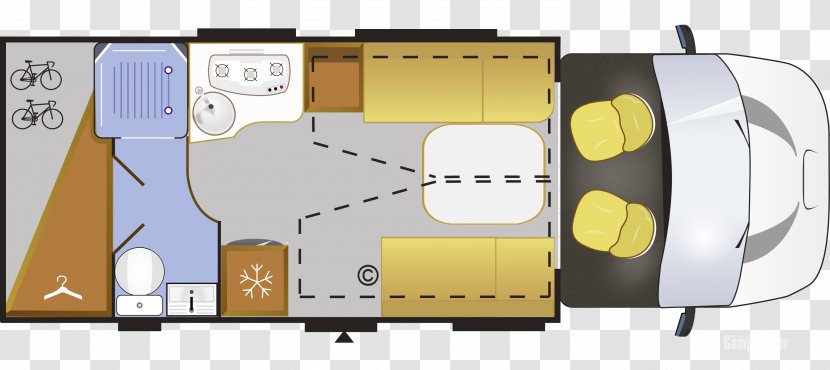 Campervans Chausson Car Motorhome Vehicle - Seat Belt - Express Transparent PNG