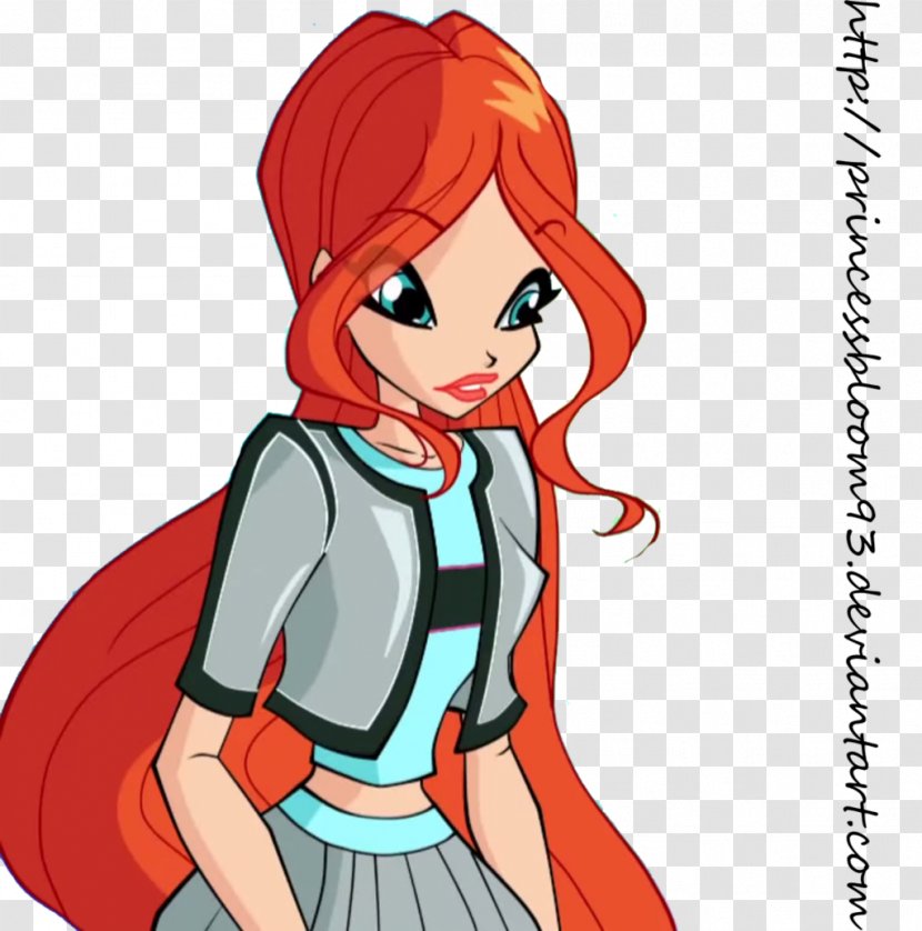 Bloom Flora Musa Winx Club - Cartoon - Season 7Bloom Transparent PNG