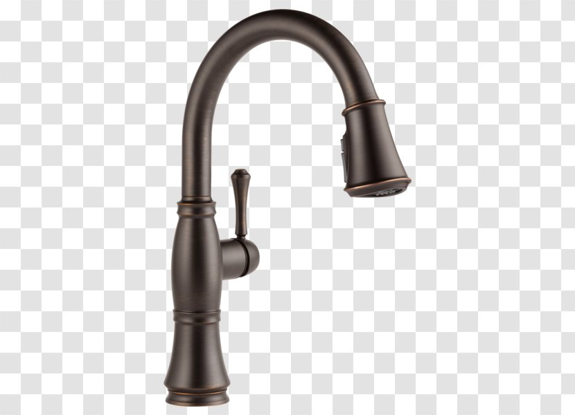 Tap Bronze Kitchen Moen Sink - Faucet Transparent PNG