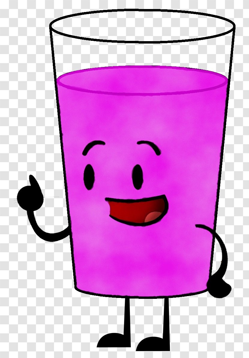 Beaker Cartoon - Koolaid Man - Smile Drinkware Transparent PNG