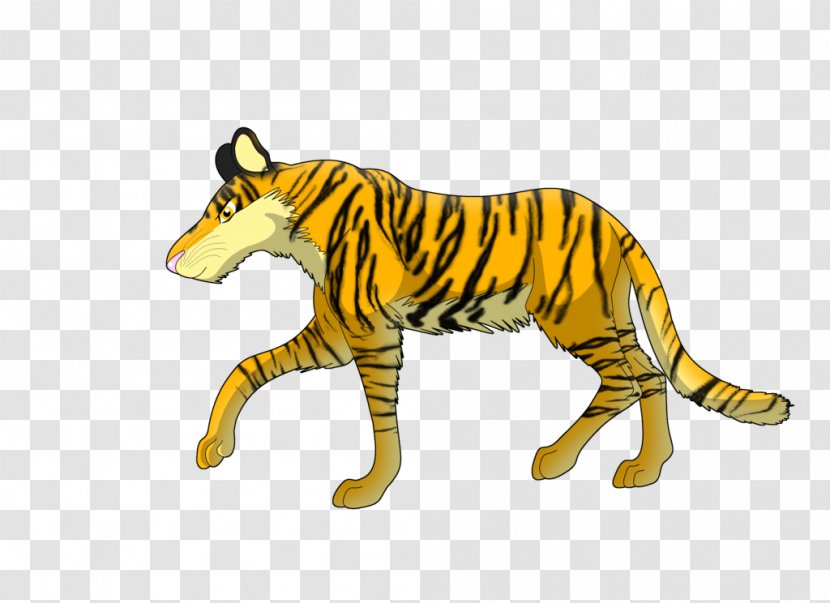 Tiger Horse Cat Felidae Terrestrial Animal - Creative Transparent PNG