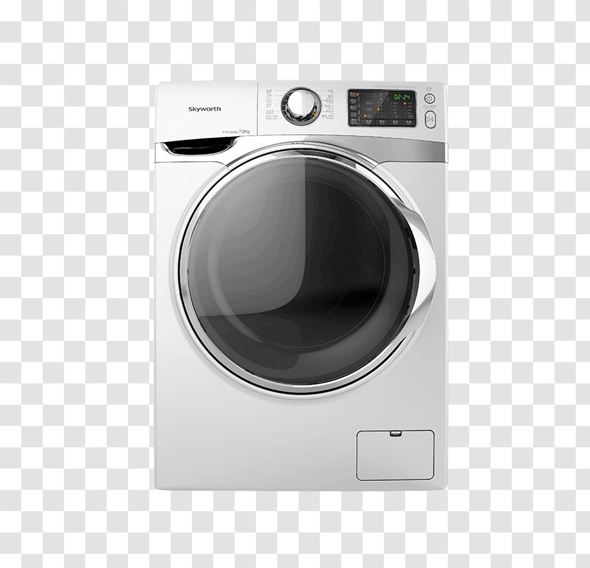 Clothes Dryer Washing Machine Haier - Skyworth Automatic Drum Transparent PNG