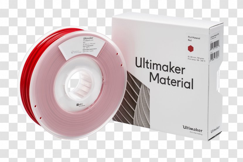 3D Printing Filament Ultimaker Polylactic Acid Acrylonitrile Butadiene Styrene - 3d - Printer Transparent PNG