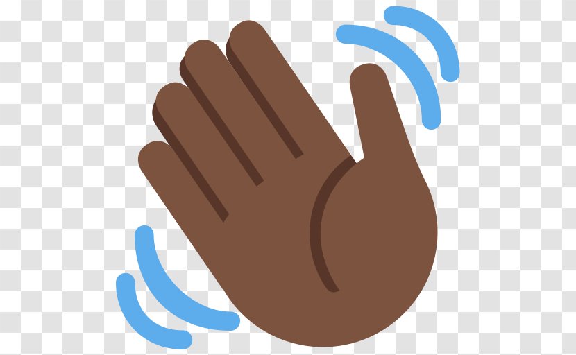 Emoji Wave Hand-waving Emoticon - Handshake - Hand Waving Transparent PNG