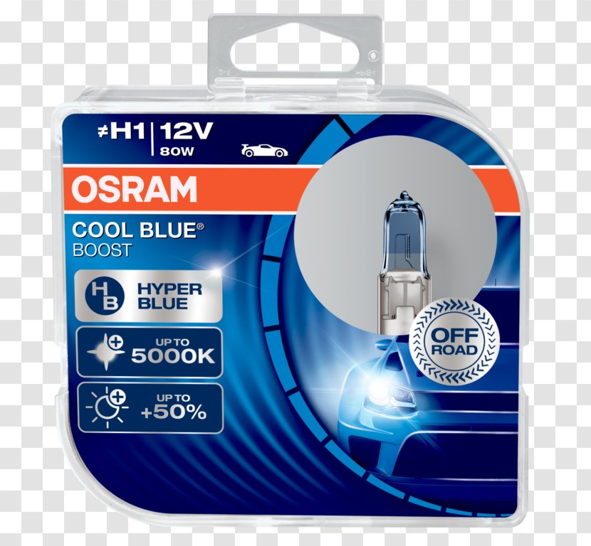 Incandescent Light Bulb Halogen Lamp Osram Headlamp - Car Transparent PNG