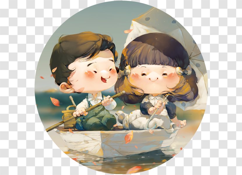 Ba To Poetry Iran Ghazal - Couple Boat Transparent PNG