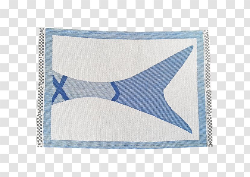 Textile Rectangle - Blue - Hilda Transparent PNG