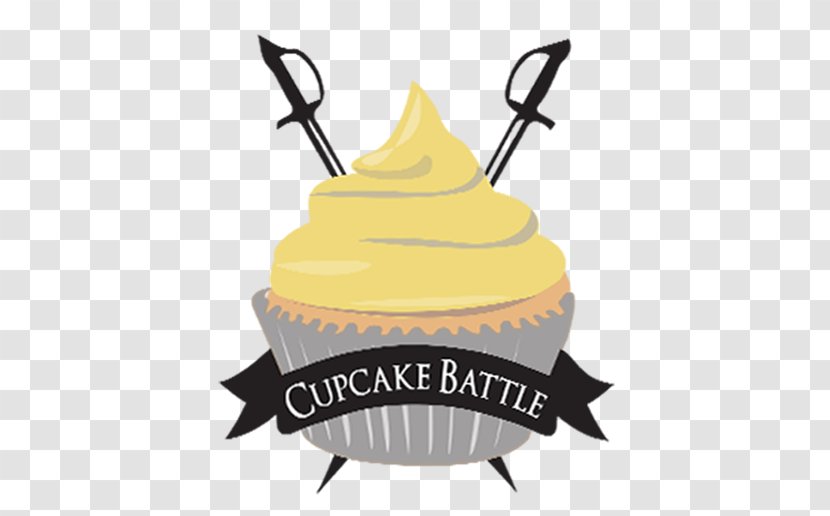 Clip Art Cupcake Frosting & Icing Illustration - Yellow - Ren Fest Transparent PNG