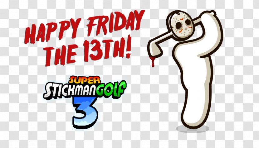 Super Stickman Golf 3 Friday The 13th Clip Art - Text Transparent PNG