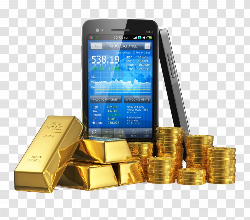 Gold As An Investment Foreign Exchange Market Trader Bullion - Phone Transparent PNG