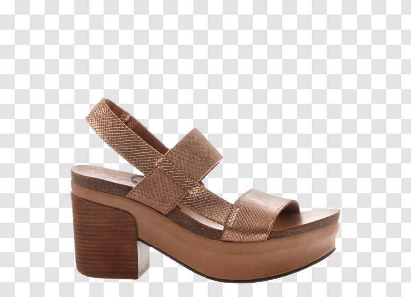 Sandal Slide Bronze Shoe Transparent PNG