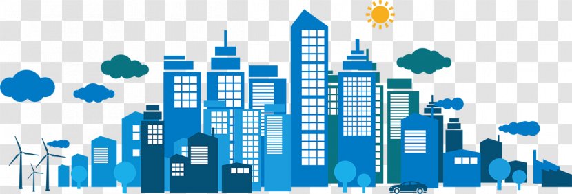 Cityscape Desktop Wallpaper Image - Skyline - Metallic Materials Transparent PNG