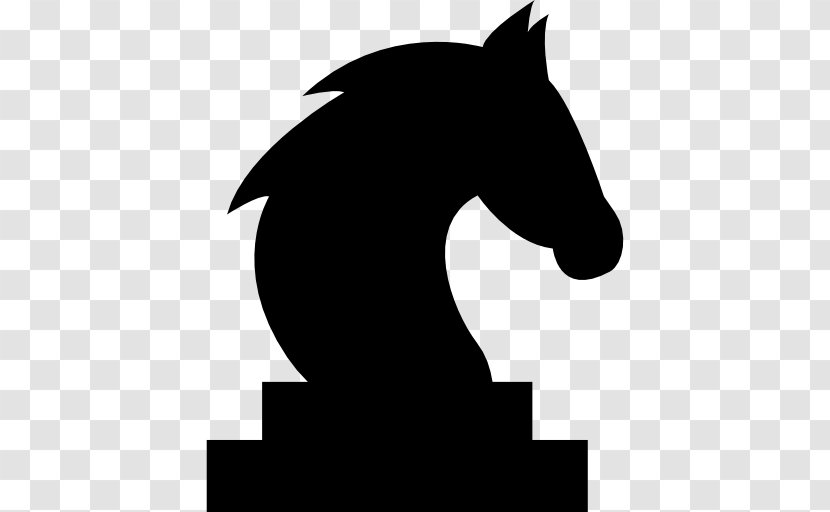 Chess Piece Knight Horse Clip Art - Stallion Transparent PNG