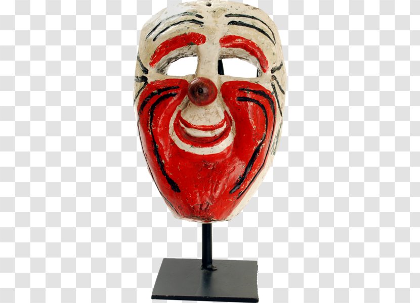 Mask - Headgear - Vintage Clown Paintings Auction Transparent PNG