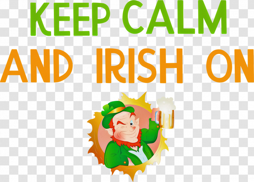 Saint Patrick Patricks Day Keep Calm And Irish Transparent PNG