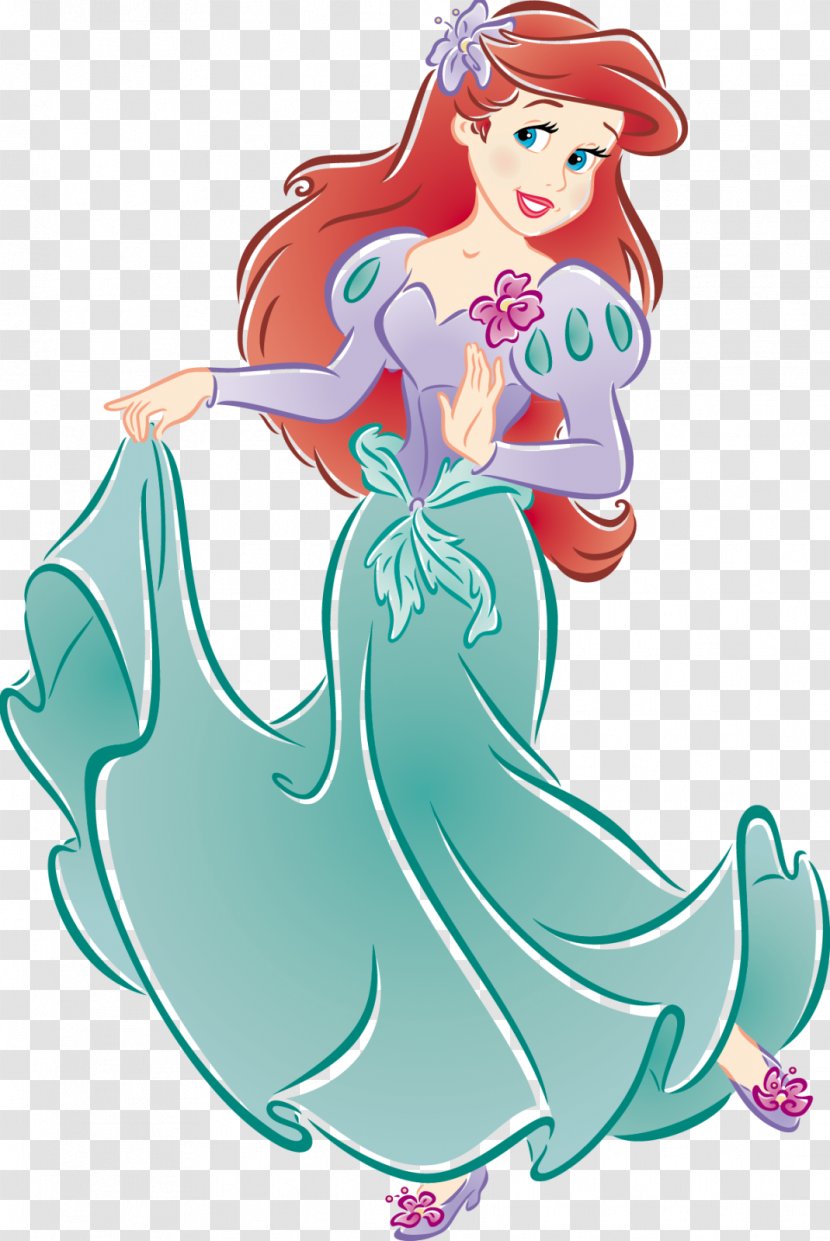 Ariel Belle Cinderella Princess Aurora The Little Mermaid - Walt Disney Company Transparent PNG