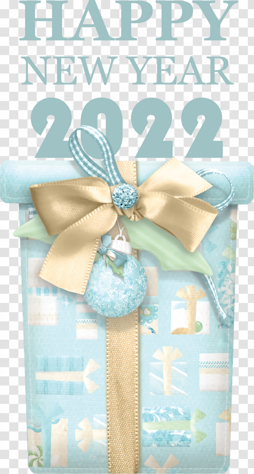 Happy New Year 2022 Gift Boxes Wishes Transparent PNG