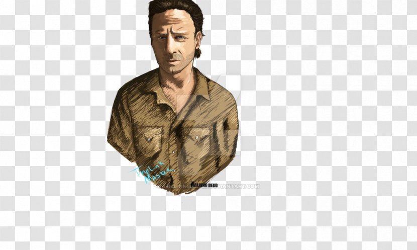 Rick Grimes Leela Drawing DeviantArt Outerwear - Heart - Flower Transparent PNG