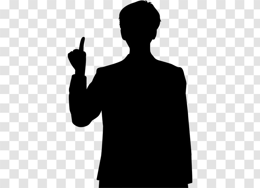 Silhouette Clip Art Vector Graphics Illustration - Finger - Humano Business Transparent PNG