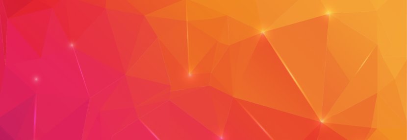 Red Orange Geometry - Light - Colored Background Transparent PNG