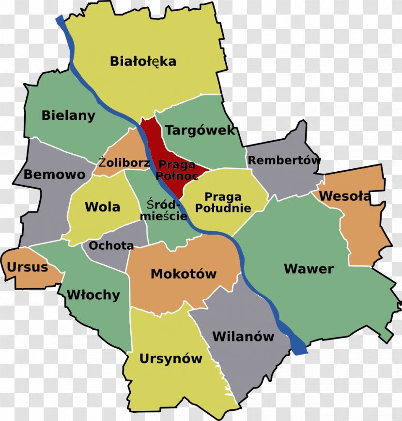 Wilanów Praga-Południe Szmulowizna Warsaw Modlin Airport - World - Map Transparent PNG