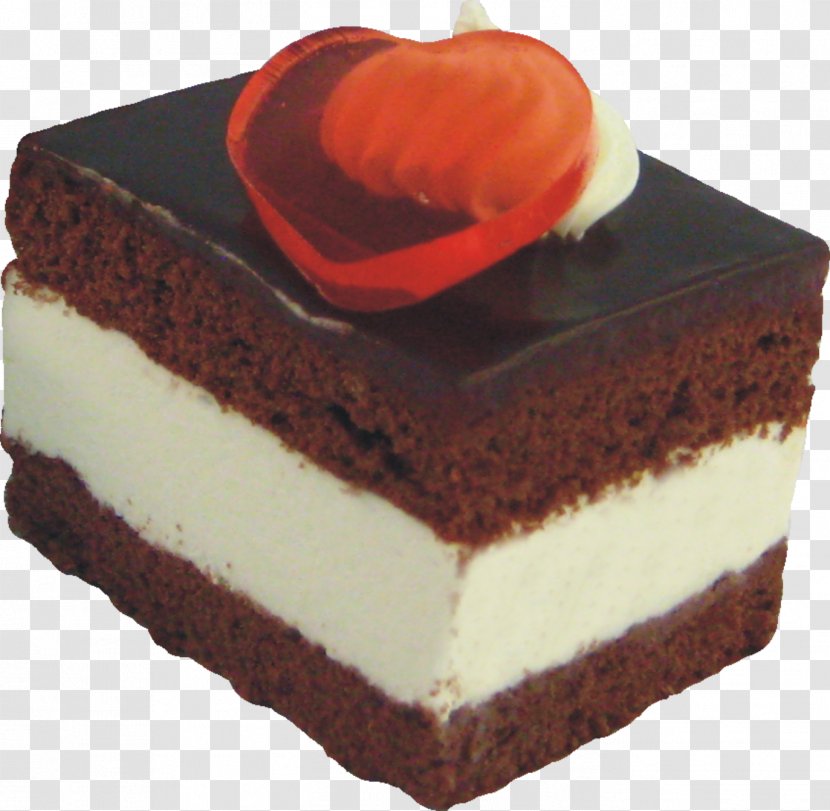 Chocolate Cake Sachertorte Brownie Bakery - Frozen Dessert Transparent PNG