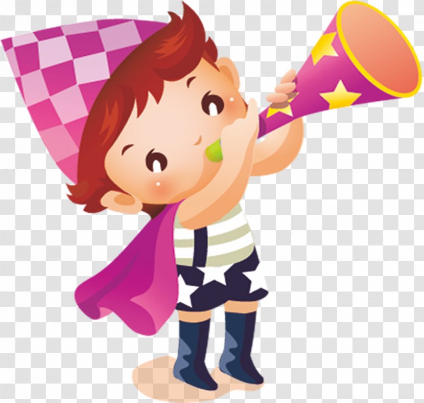 Trumpet Clip Art - Heart - Boy Transparent PNG