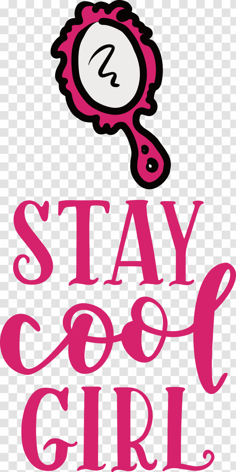 Stay Cool Girl Fashion Girl Transparent PNG