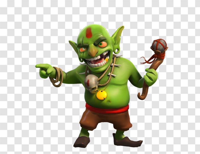 Clash Of Clans Royale Goblin Barbarian Single-player Video Game - Mythical Creature Transparent PNG