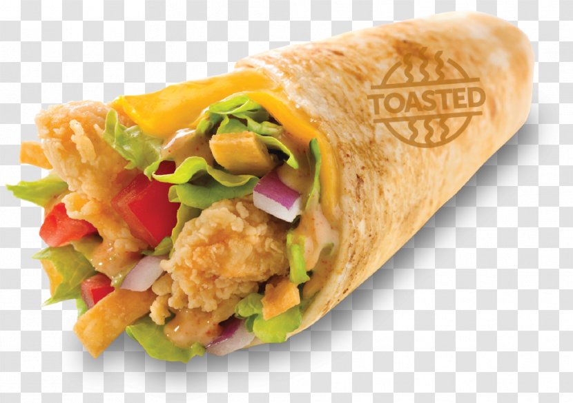 Wrap Fried Chicken Church's Sandwich Mexican Cuisine - Food - Tender Transparent PNG