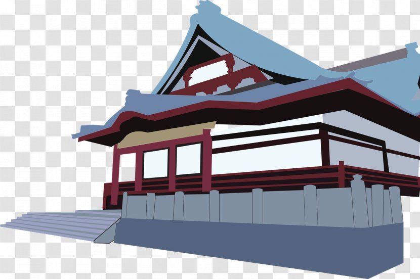 Japan Temple Pixel - Elevation - Japanese Transparent PNG
