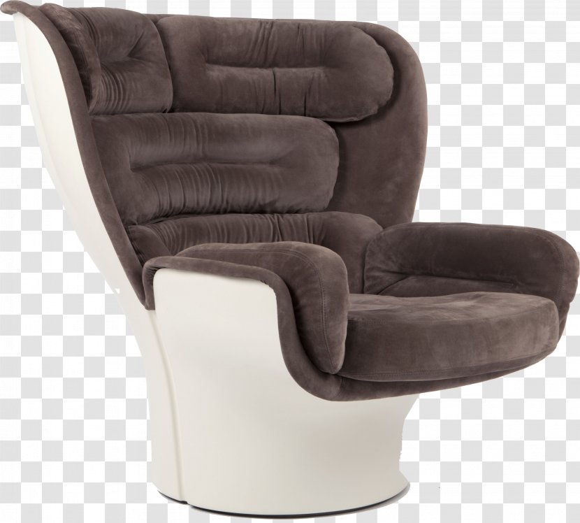 Eames Lounge Chair Furniture Fauteuil - Joe Cesare Colombo - Armchair Transparent PNG