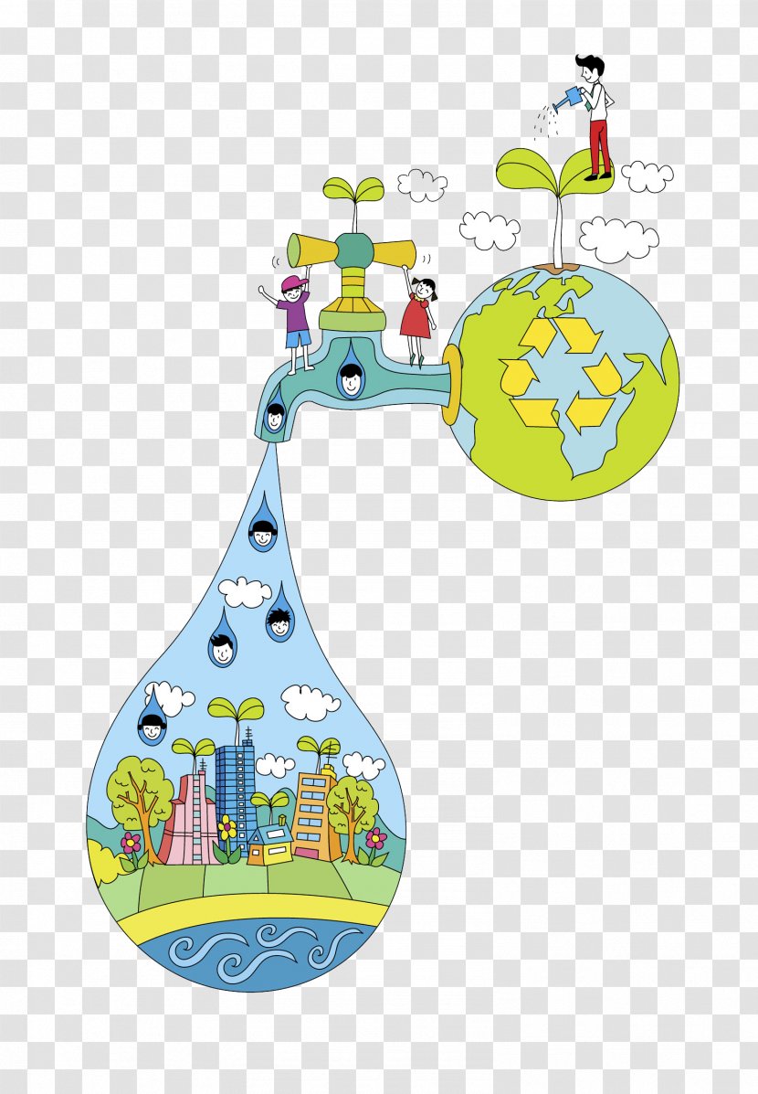 Blue Earth - Clip Art - Yellow Transparent PNG