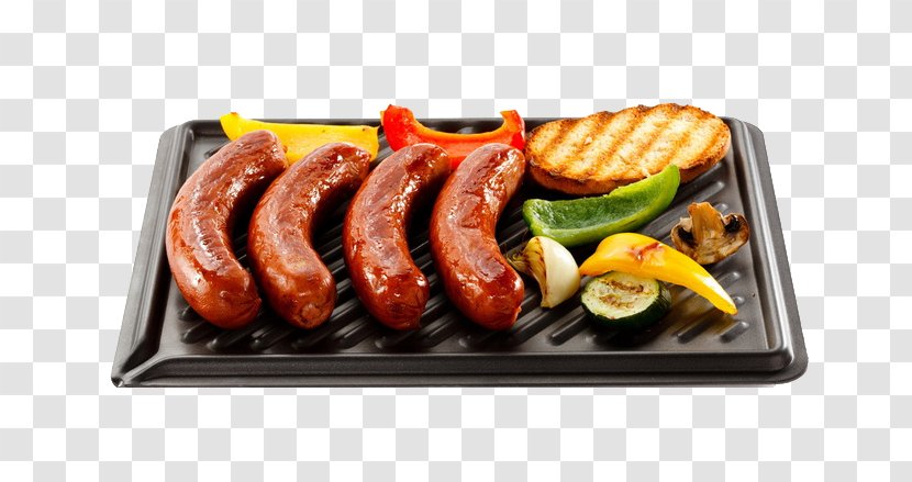 Hamburger Barbecue Grilling Cooking Food - Mixed Grill - Sausage Transparent PNG