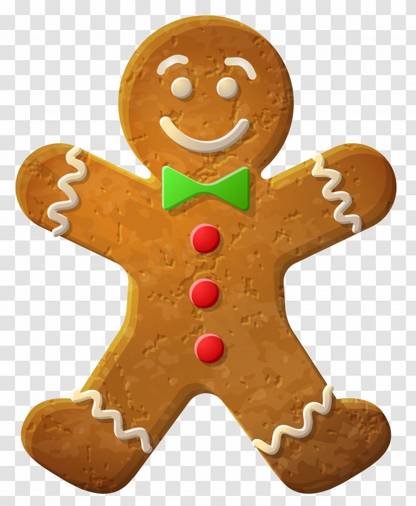 Frosting & Icing The Gingerbread Man - Christmas - Transparent Cliparts Transparent PNG